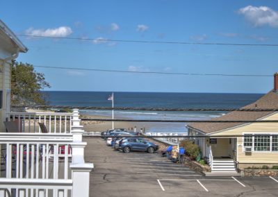 View from private balcony.